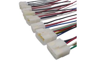 Custom OEM/ODM Electronic Cable Harness JST XH 4-Pin Adapter Connector PBT/Nylon/Rubber Insulation IP66 Rated for Computer
