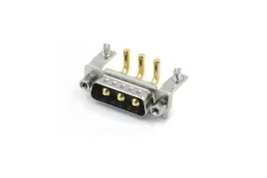 D-SUB 3W3 Male Conector High Power Right Angle 3W3 Plug R/A DIP Type 3W3 Male Connector for PCB