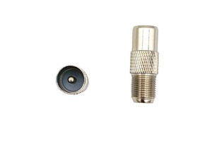 RF coaxial PAL connector TV male to F female connector