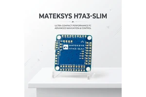MATEKSYS H7A3-SLIM Flight Controller STM32H7A3 Dual BEC 128MB Blackbox CAN Bus AT7456E OSD for RC FPV Drone Airplane