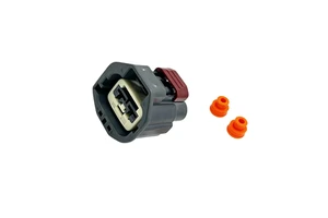 For 7283-5596-10 2 Pin 6.3 MM Female IP67 Sealed Wire Harness Automotive Air Pump Wiring Connector