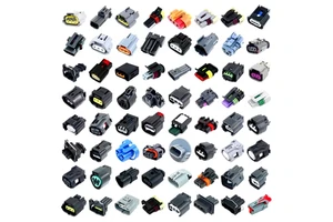 China Factory Auto Connectors Male and Female Wiring Harness Connector Wire with Nylon Housing Automotive Wiring Harness