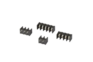 HOT SALE Barrier Terminal Block 8.25mm PITCH 2P-12P Power Supply Terminal Corner Black Fence-style Terminal