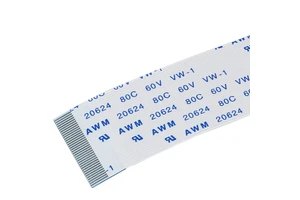 High Temperature Resistance FFC/FPC Cable Flexible Flat Ribbon Cable, Phosphor Bronze Contact, for Medical Devices
