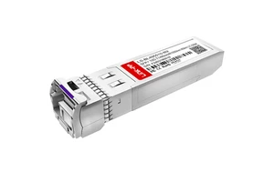 SFP+ SFP 10G Module Fiber Optic Transceiver BiDi 80km Simplex LC SMF 1490nm-TX/1550nm-RX Industrial Grade For Data Center Switch