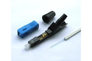 Telecommuniate Fast Installation Connecting SC/PC Optic Fiber Fast Connectors for FTTH Drop Cable