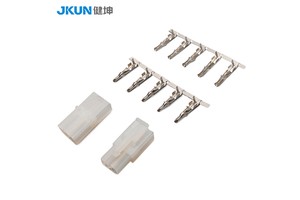JKUN C6201 L6.2 6.2mm Pitch Male And Female Wire To Wire Electrical Connectors With Crimp Terminals