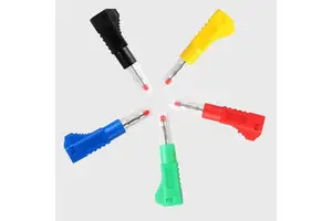 5 Colors 4Mm Banana Plug Connectors Socket Audio Banana Socket Jack Banana Plug Electrical Connectors Conector Banana