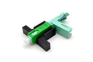 Hot Sale Universal Compatibility SC/APC Singlemode Fiber Optic Connector for Optical Fiber Patch Cords