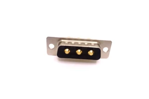 Male D-Sub 3W3 High Current Connectors Dsub for Wire Soldering
