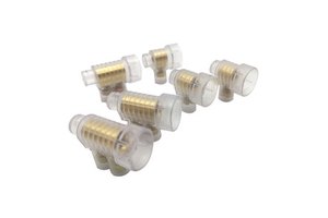 Wholesale As One/Two Screw Clear 32A 250V Beige PC+Copper Cable Connector