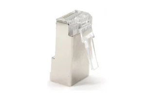 Ethernet Network Cable Utp Ftp 8 Pin 8p8c Modular cat 7 Rj 45 Pass Through Plug Cat7 Plug RJ45 Connector