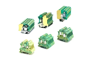 CE RoHS Certification Screw Feed Connector Din Rail Terminal Blocks for Electrical