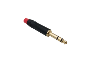 Gold Plated 6.35mm Stereo Jack Audio Video Connector Soldering 5.5mm Cable Product Category Connectors
