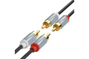 Egygold 7-Wire Audio Video Cable With S-Video Connector PVC Jacket for Italy Bulgaria Romania Poland