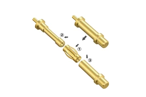 Shenzhen LIKE High End Custom Gold Plated Lead Free Copper Banana Plug Pin