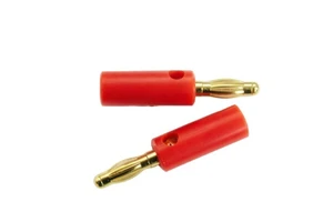 4mm Banana Plugs Gold Plated Red Black Color Components Electronic Kit