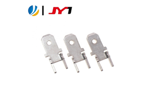 4.8mm PCB Circuit Board Male Terminal 187 Brass Spade Terminal Blade Terminals Connectors