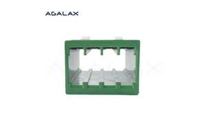 Factory Wholesale Data Center High Quality 4 Port Reduced Flange Polyetherimide UF Brand Adapter Fiber Optic Sc/apc