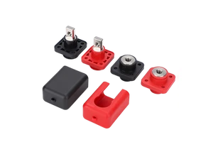 CHENF Energy Copper Lithium Battery Terminal Connector Block With M8 Screw Wall Power Terminal For Straight Battery Storage