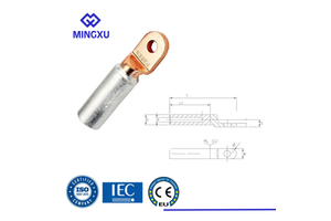 Crimp Wire Connection Terminal Copper Aluminum 16mm-1000mm2 ACL-150 Bimetal/Bimetallic Cable Crimping Lug Connectors