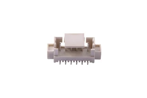 High Cycle Life 1.25mm Pitch SMT Card Edge Connector for Memory Modules 100V Rated 500M Insulation Resistance Made Durable