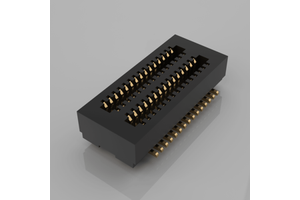 High Reliability 0.5mm Pitch Double Slot Board to Board & Mezzanine Connectors HC-PBB05-2-30-M-H2.0 Right-angle Connector
