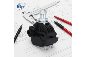 JUNPAI JJC Standard Waterproof Insulation Perforated Clip Aluminum ABC Wire Electrical Cable Connector Accessories Power 1KV