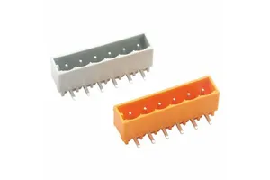 Wanjie Terminal Block / Horizontal Male Terminal Block 5.0/5.08mm / Pluggable Spring Terminal Block(WJ0402/0502-02XX)