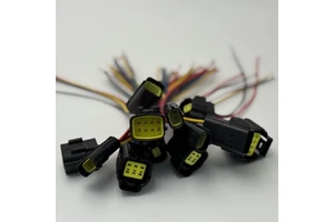 A4 Note E11 Manual Truck Engine Rock Wheel Light Electronic PVC/PBT/Nylon IP67 Custom Wire Harness