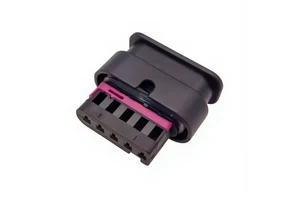 1-1718806-1 Automotive 60V Gold Contact Nylon PA66+GF30 IP67 Waterproof Sealed Connector Housing Wholesale Black/Purple
