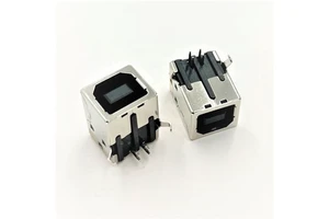 In-Stock LITE Brand USB a 2.0 90 Degree Female DIP Connector RoHS Compliant for Power Applications