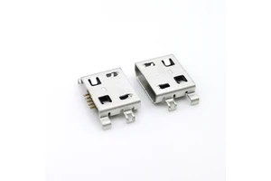 USB-M-PS00 USB B Type Female Connector Right Angle Mid-mount PCB SMT Type