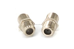 High Quality Coaxial Connector F Female to F Female for Security System CCTV Camera