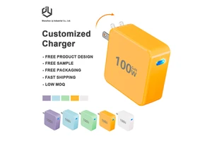 100W GaN Fast USBC Charger PD3.0 Wall Adapter Multiple Plug US EU UK Type C Charger For Laptop IPhone IPad MacBook Charger