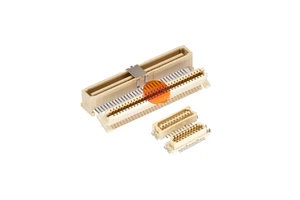 Board to Board Connector 1.0mm Single Slot ,H14, 64P Male to Female PCB Board Right Angle Connectors OEM Good Price