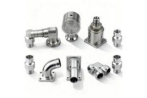 Wholesale High Quality Stainless Steel CNC Custom Communication Connector Used for Transportation and Aerospace