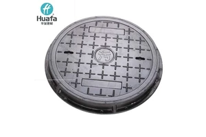 GRP FiberGlass Round manhole cover heady loading capacity made in China