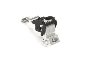 Optical Fiber and Power Cable Connectors Hook Clamps for Secure Attachment