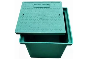 Handholes (Cable & Street Light Manholes) Durable PP Manhole Covers for Garden Communication Power & Water Supply 700mm Round