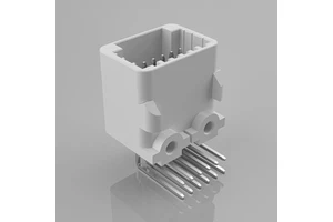 HC-QA-2X6AW 2.2mm Pitch PCB Terminal Wafer BMS Connector Right Angle Wire to Board Connector for Home Appliances TE 1-1318382-3