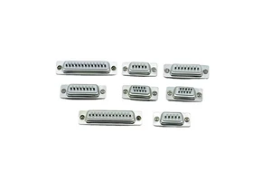 Custom JIANGJI DB9 DB25 Male Female Cable D-SUB Connector Nut Series White/Black Wide Compatibility