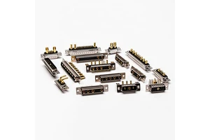 solder D-sub connector 7W2 3W3 5W5 Bigger current 30A 40A 50A vertical/right pin male female plug in connector