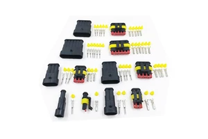 AMP 1.5 Series Car Male Female 1 2 3 4 5 6 Pin Automotive Power Wire Connector with Terminal