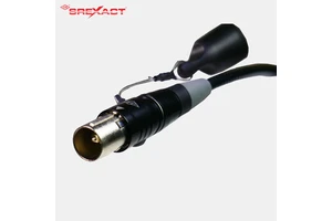High Quality DLC Compatible LC Multimode OM3 Duplex 8.0mm Squarelock Armor APC/PC Optical Fiber Cable Assembly