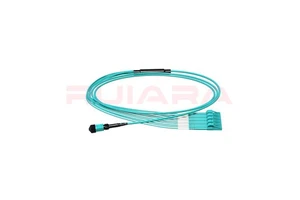 FTTH Network Data Center MPO Fanout Patchcord LC Connector Used SM MM OM3 12C SC LC MPO/MTP Fiber Optic Breakout Cable For Wi-Fi