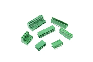 NEW KF2EDGK Plug-in 5.08mm Green Terminal Block Pcb Connector Straight Bent Needle Seat 2/4/8/10/12p