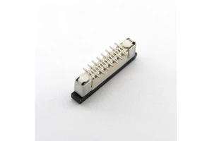 LCD Appliance Side Entry Lock Pitch Fpc Connector Natural Rohs Female Ctor Type Through Hole 1.0mm Male Female FPC Connector