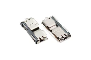 USB 3.0 Micro Type B 10 Pin SMT SMD Female Connector Charging Port Socket