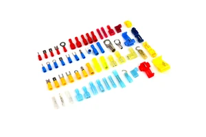 Crimp Cable Lugs Shoes Eye Types Auto Wire Connectors Ring Crimp Terminals